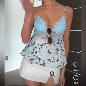 Victoria’s Secret Silky Floral Top